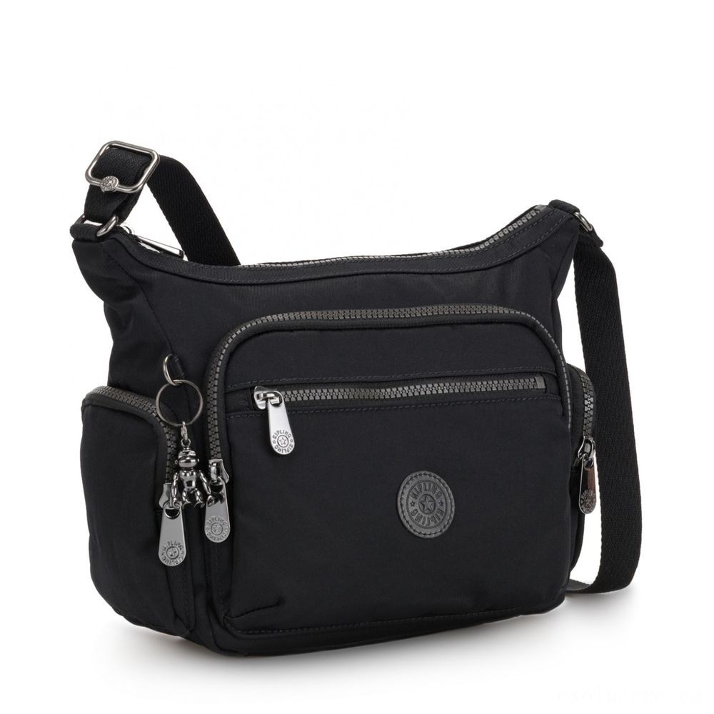 Kipling GABBIE S Crossbody Bag with Phone Compartment Rich Black.