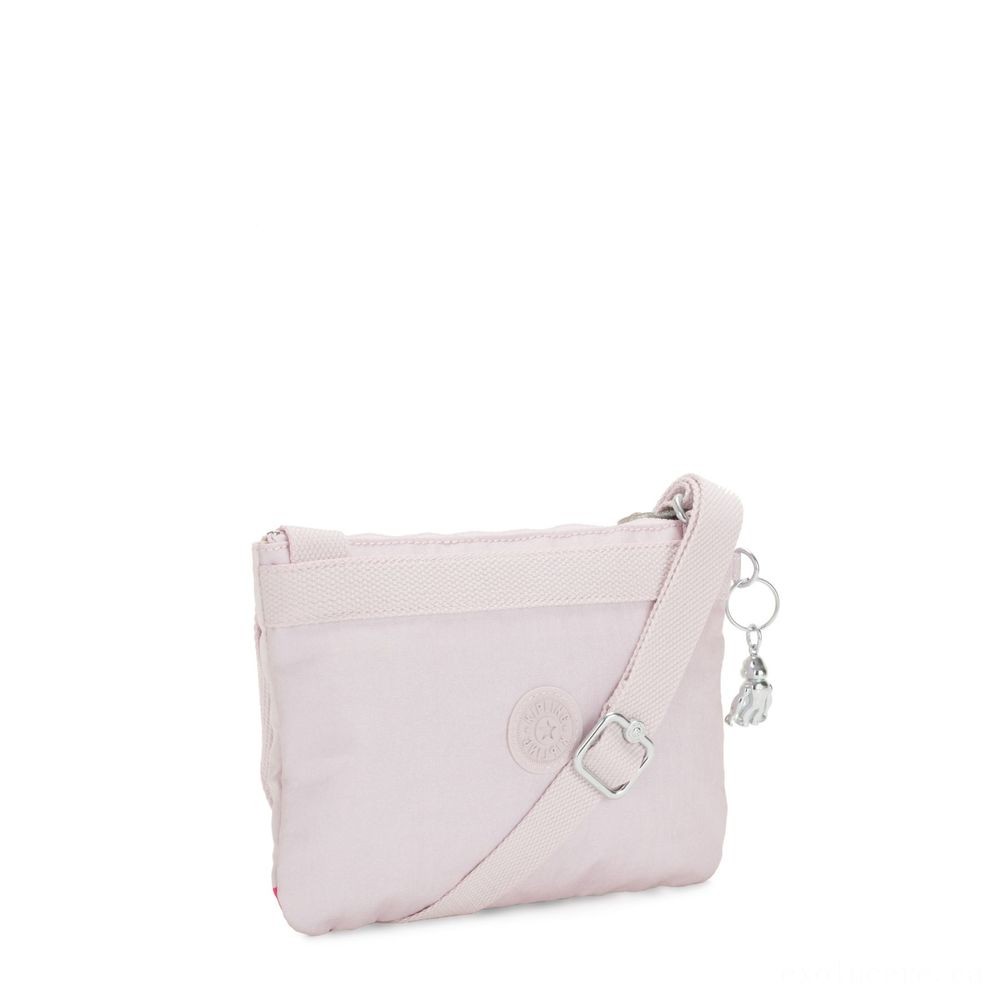 Kipling RAINA Small crossbody bag exchangeable to pouch Delicate Wind R.