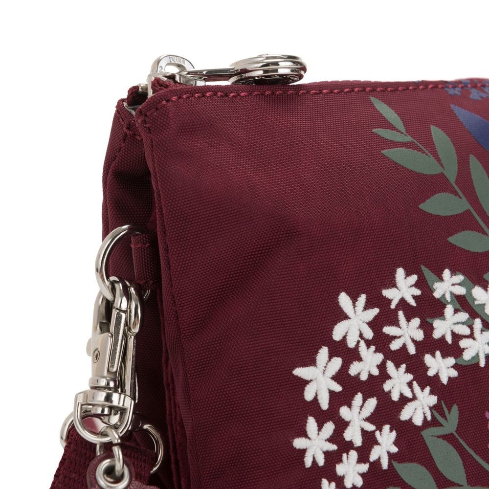 December Cyber Monday Sale - Kipling RIRI Small crossbody bag exchangeable to pouch Wind Of Attributes R. - Liquidation Luau:£44[libag5084nk]