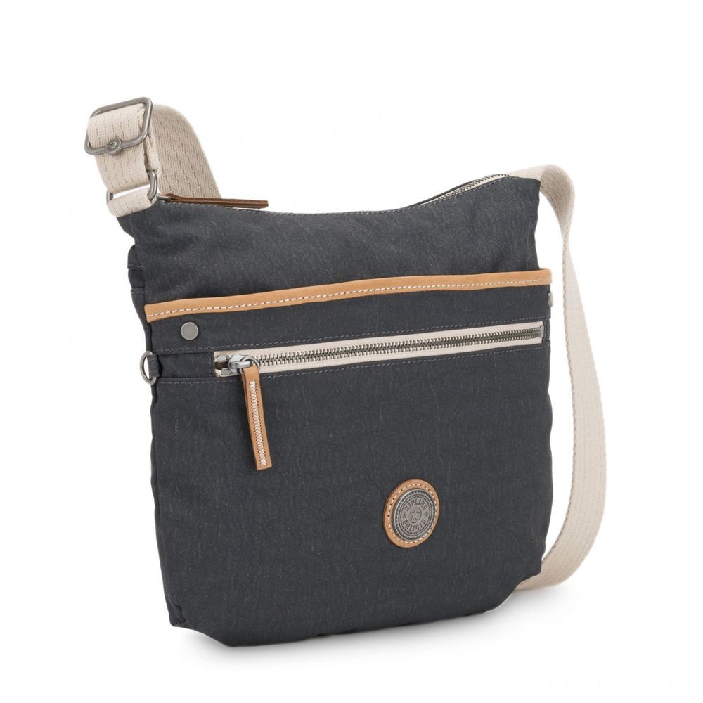 Kipling ARTO Shoulder Bag Around Body System Casual Grey.
