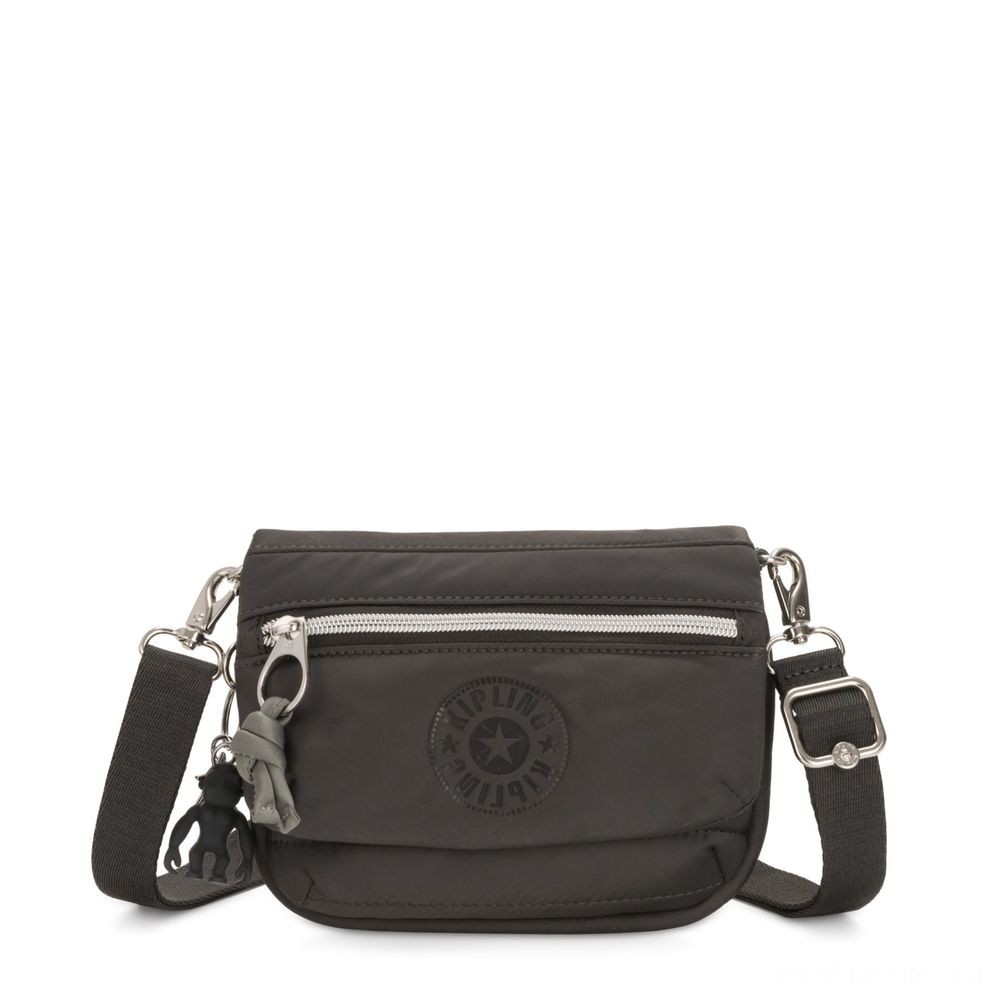 Up to 90% Off - Kipling TULIA Small Smoke result 2-in-1 Crossbody/Bum Bag Cold Afro-american. - Reduced:£45[cobag5088li]