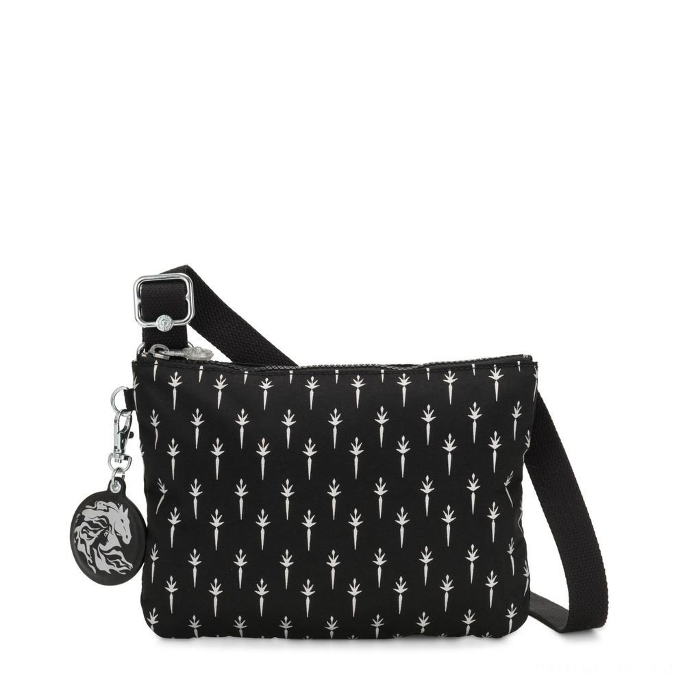 Kipling RAINA Small crossbody bag convertible to pouch Icicle R.
