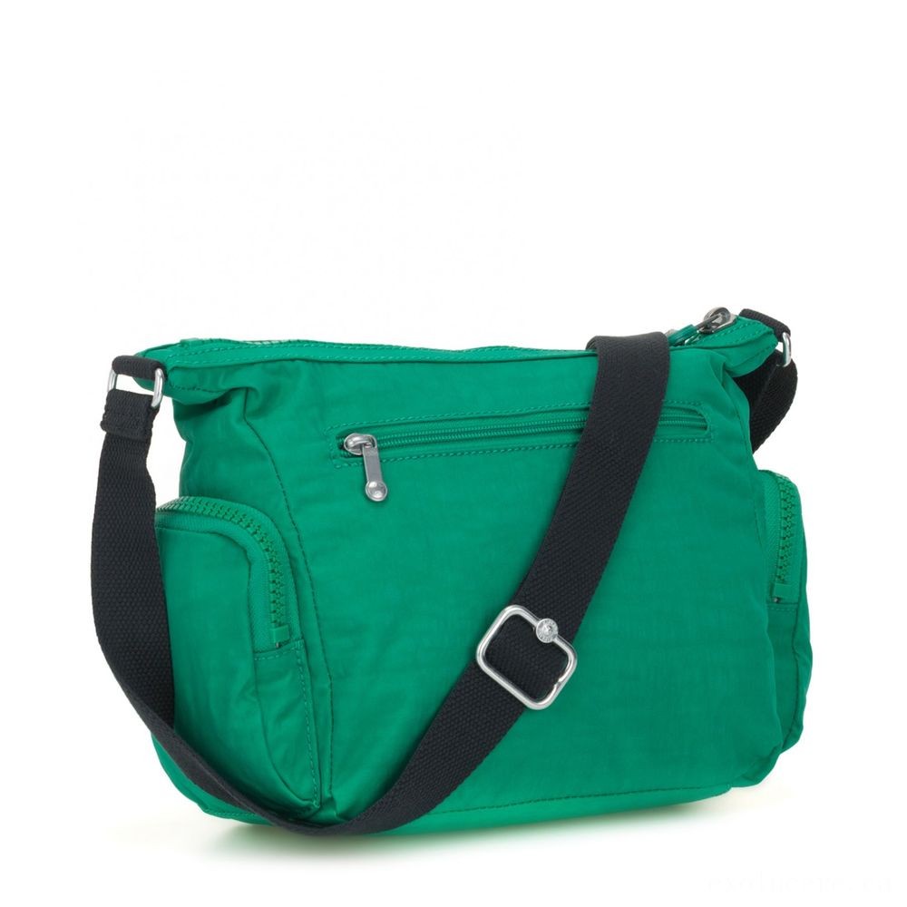 Kipling GABBIE S Crossbody Bag along with Phone Chamber Lively Eco-friendly.