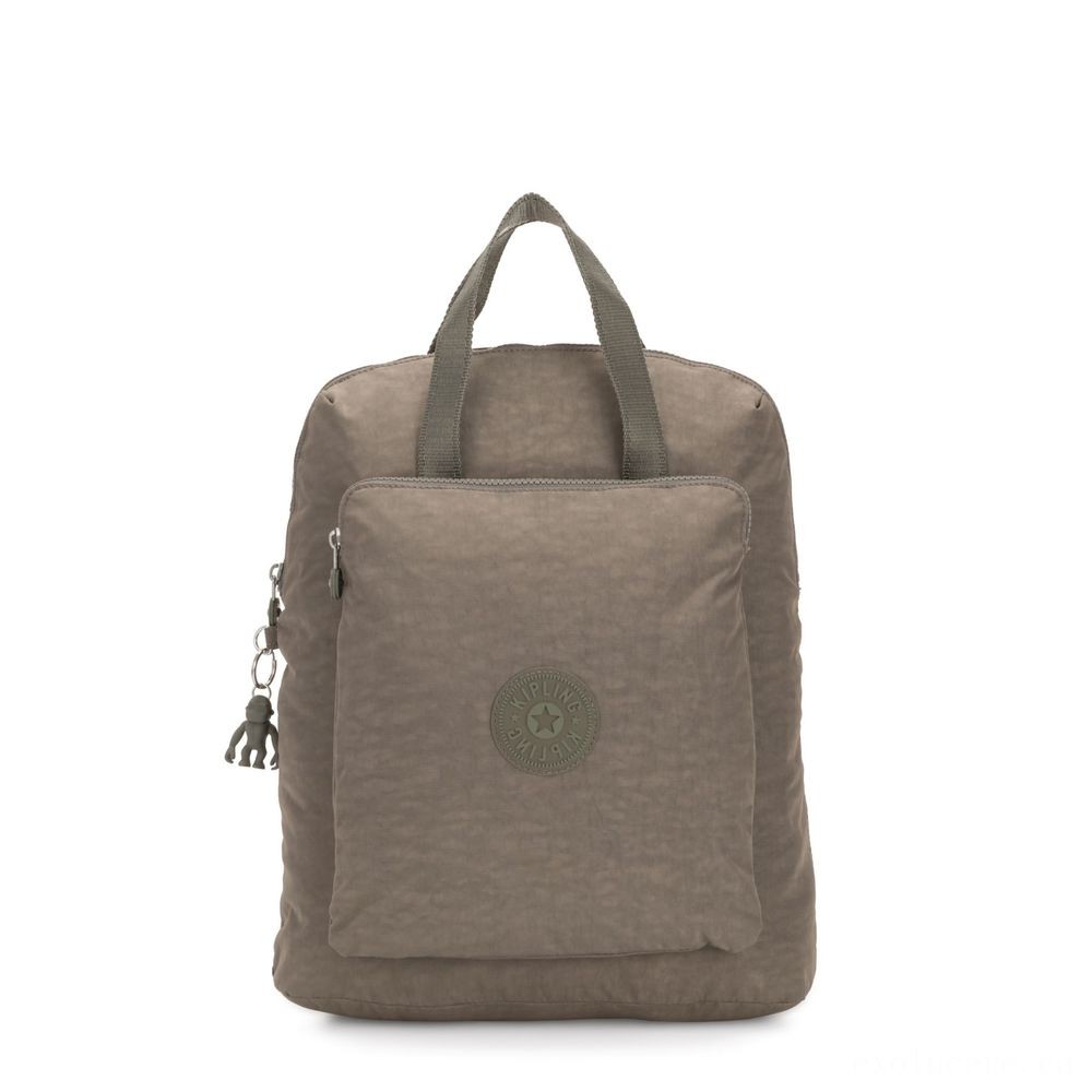 Internet Sale - Kipling KAZUKI Huge 2-in-1 Shoulderbag and Backpack Seagrass. - Two-for-One Tuesday:£42