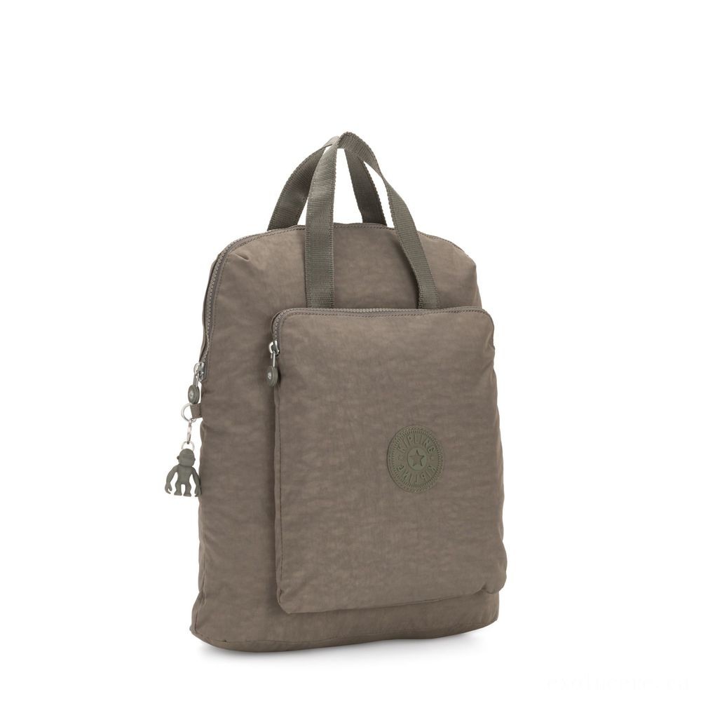 Kipling KAZUKI Sizable 2-in-1 Shoulderbag and also Backpack Seagrass.