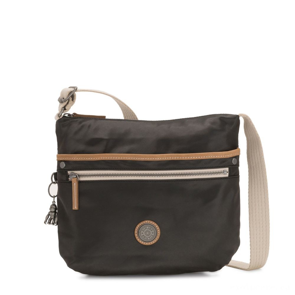 Price Match Guarantee -  Kipling ARTO Handbag All Over Body System Delicate Black. - Savings Spree-Tacular:£28