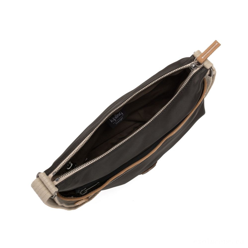 Black Friday Weekend Sale -  Kipling ARTO Handbag Across Physical Body Delicate Black. - Internet Inventory Blowout:£28[jcbag5140ba]