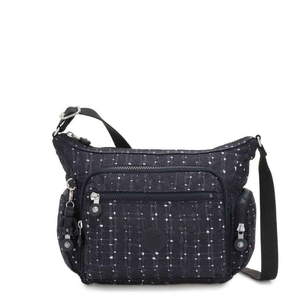 70% Off - Kipling GABBIE S Crossbody Bag along with Phone Chamber Tile Publish. - Father's Day Deal-O-Rama:£26[chbag5142ar]
