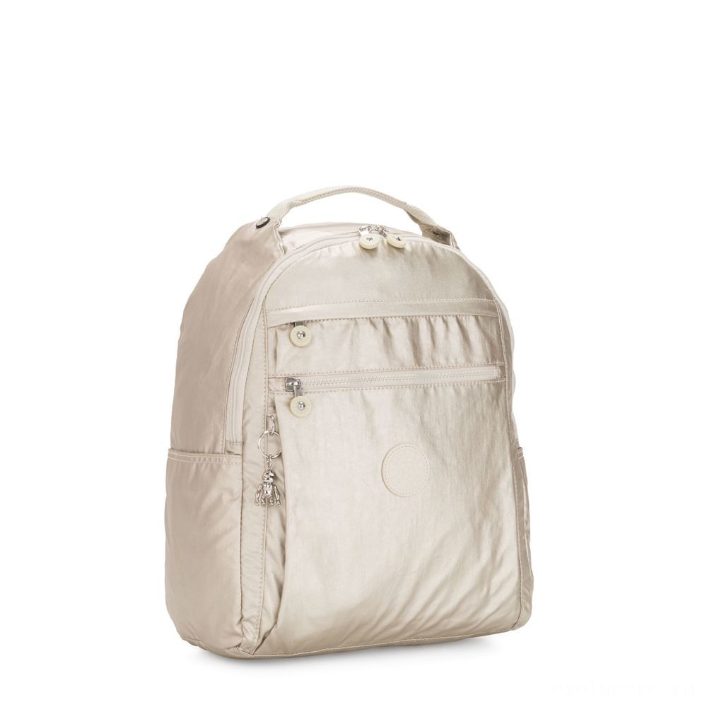 Everyday Low - Kipling MICAH Tool Knapsack Cloud Metal. - Off-the-Charts Occasion:£61