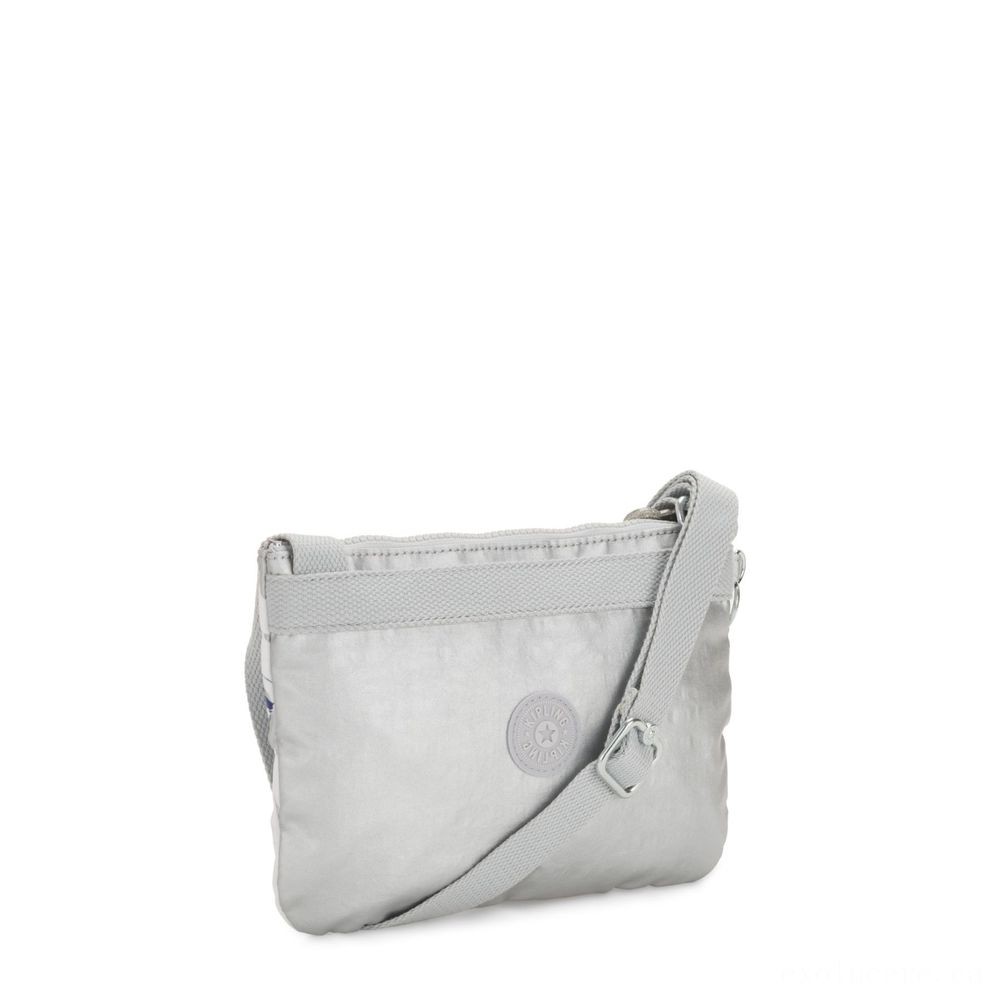 Kipling RAINA Small crossbody bag exchangeable to pouch Birch Plant R.