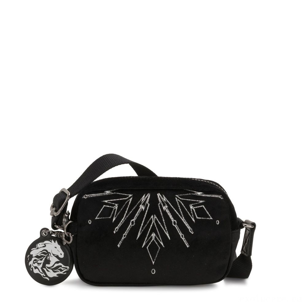 Half-Price Sale - Kipling SOUTA Small Crossbody along with Changeable Shoulder Band Star Struck S. - Mid-Season Mixer:£37