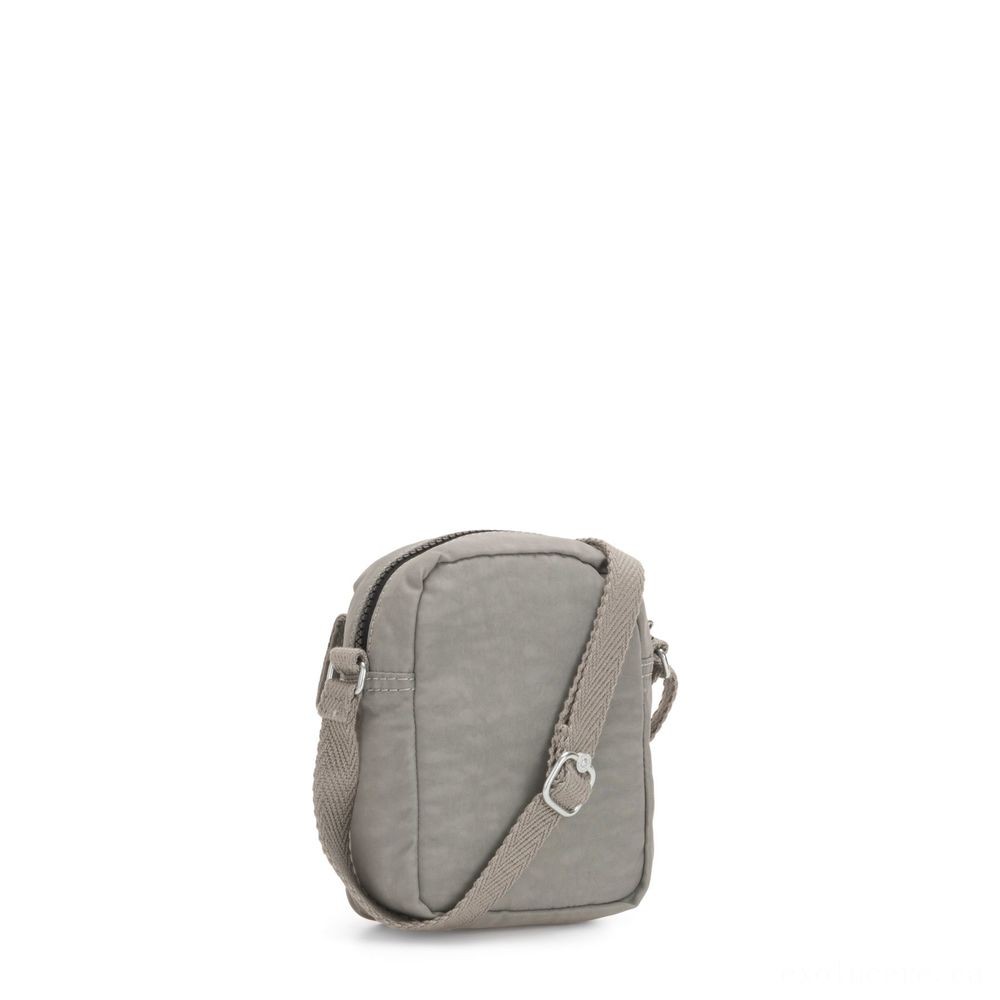 Limited Time Offer - Kipling TEDDY Small Crossbody Bag Rapid Grey. - Frenzy:£22[chbag5175ar]
