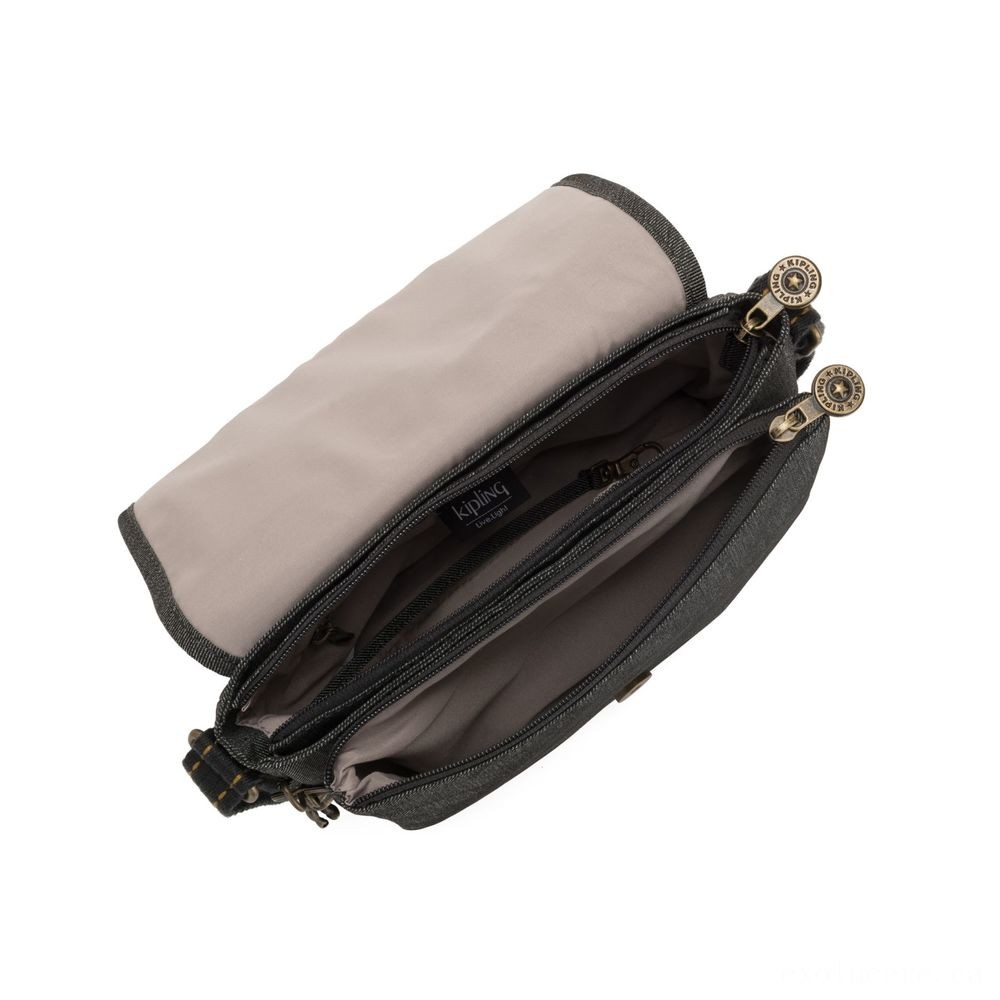 Holiday Shopping Event - Kipling NITANY Medium Crossbody Bag Black Indigo. - Crazy Deal-O-Rama:£31[nebag5181ca]