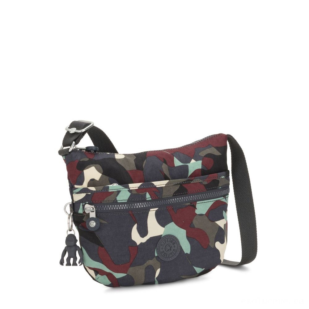 Winter Sale - Kipling ARTO S Small Cross-Body Bag Camouflage Sizable. - Frenzy:£25[nebag5187ca]