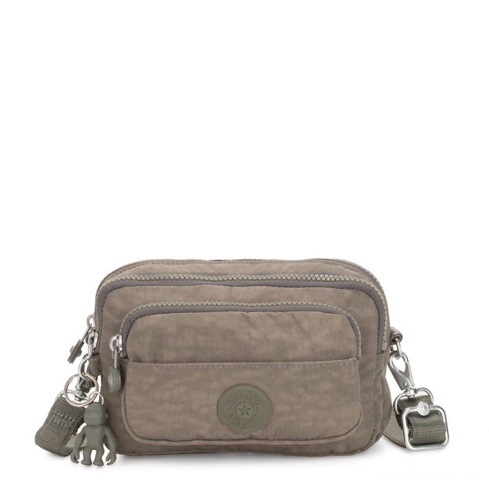 Kipling MULTIPLE Waist Bag Convertible to Shoulder Bag Seagrass.