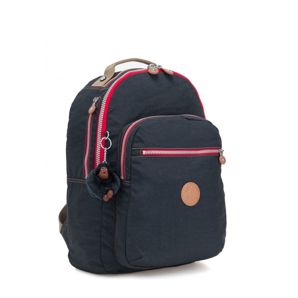 Kipling CLAS SEOUL Large knapsack along with Laptop pc Security Accurate Navy C.