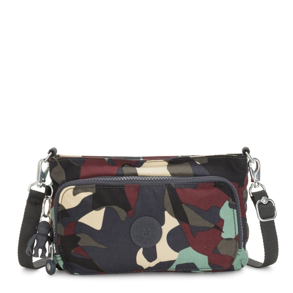 Kipling MYRTE Small 2 in 1 Crossbody and also Bag Camouflage Sizable.