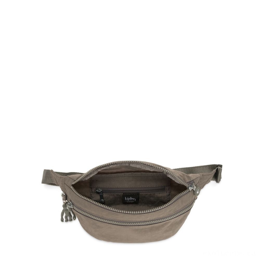 Everything Must Go - Kipling SARA Channel Bumbag Convertible to Crossbody Bag Seagrass. - Sale-A-Thon Spectacular:£28[chbag5212ar]