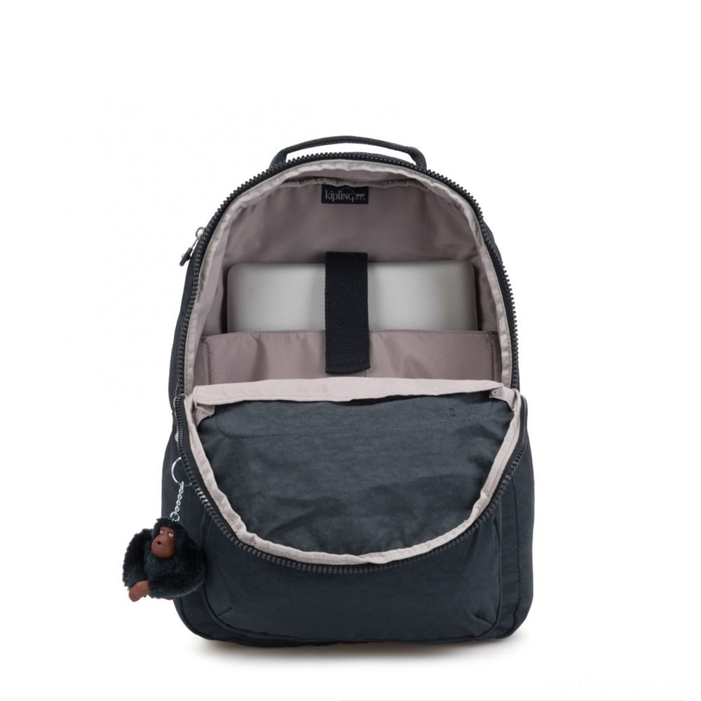 Kipling CLAS SEOUL Large bag with Laptop Protection True Navy.