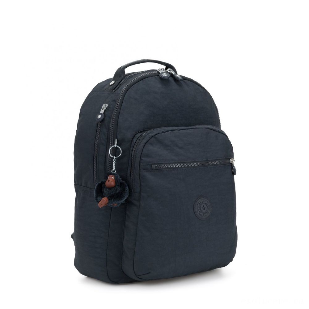 Kipling CLAS SEOUL Large backpack with Laptop computer Defense Real Naval Force.