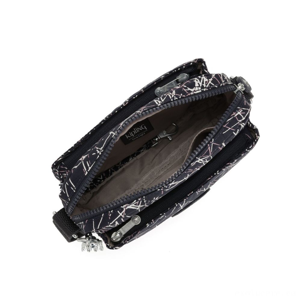 February Love Sale - Kipling ABANU Mini Crossbody Bag with Flexible Shoulder Strap Naval Force Stick Imprint. - Mid-Season:£30[cobag5230li]