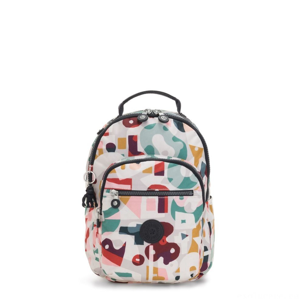 While Supplies Last - Kipling SEOUL S Small Backpack along with Tablet Computer Area Music Print. - Steal:£33[nebag5275ca]