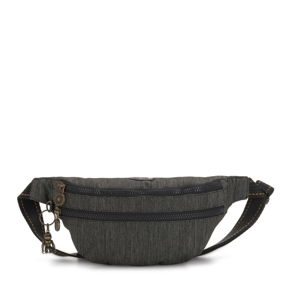 Summer Sale - Kipling SARA Tool Bumbag Convertible to Crossbody Bag African-american Indigo. - Spectacular:£25