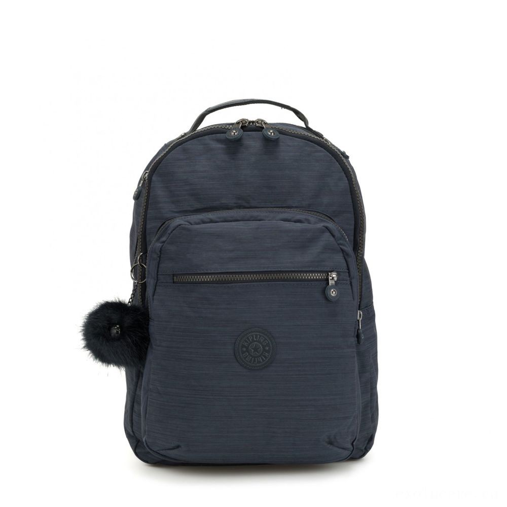 Half-Price Sale - Kipling CLAS SEOUL Huge backpack along with Laptop Defense Correct Dazz Navy - Weekend:£50[libag5293nk]