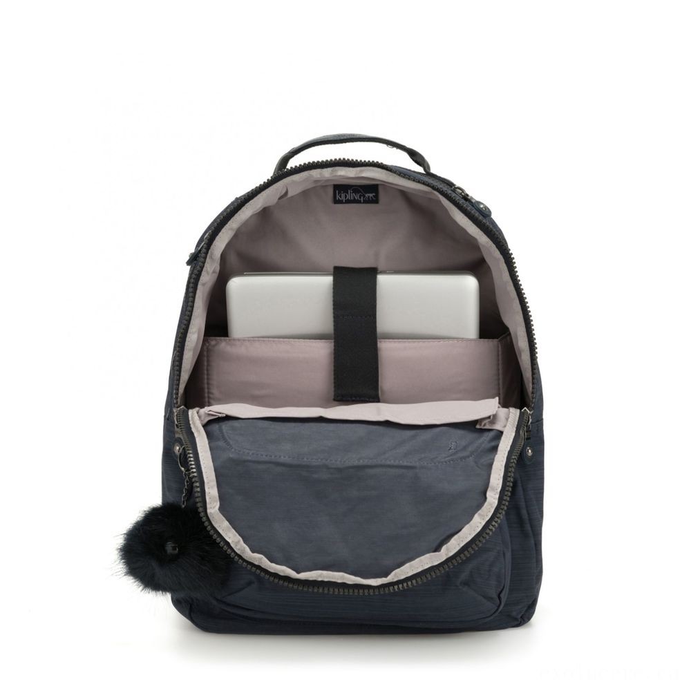Kipling CLAS SEOUL Big backpack along with Laptop pc Security True Dazz Naval Force