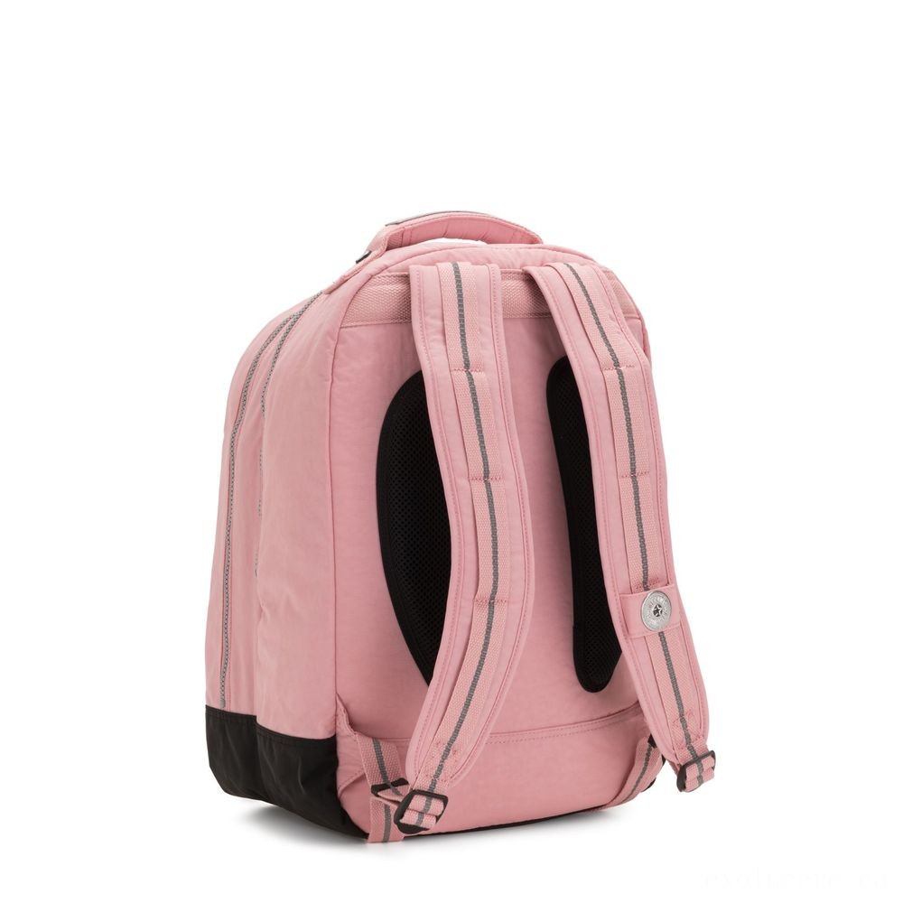 Kipling lesson ROOM Sizable backpack with notebook protection Bridal Rose.