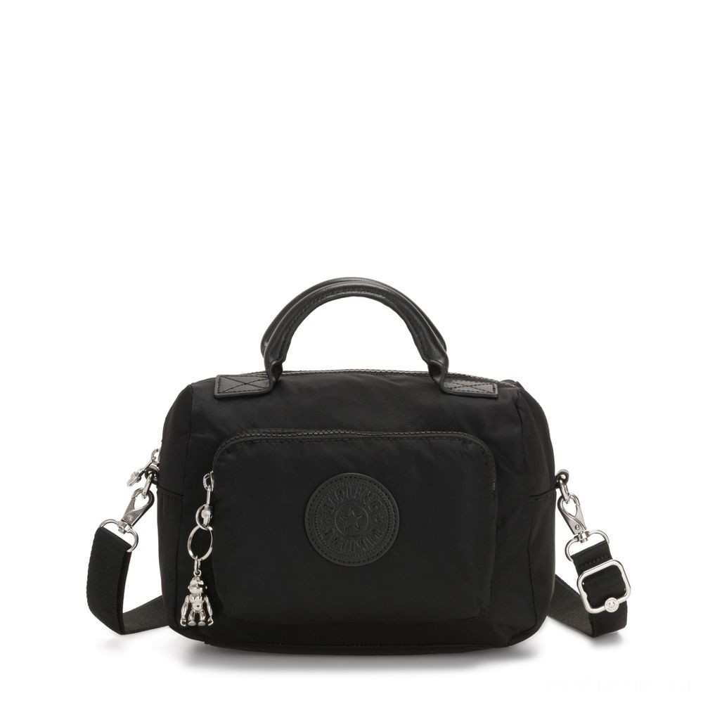 Kipling AZRA Crossbody Mini Bag With Handles and Adjustable Shoulder strap Universe Black.