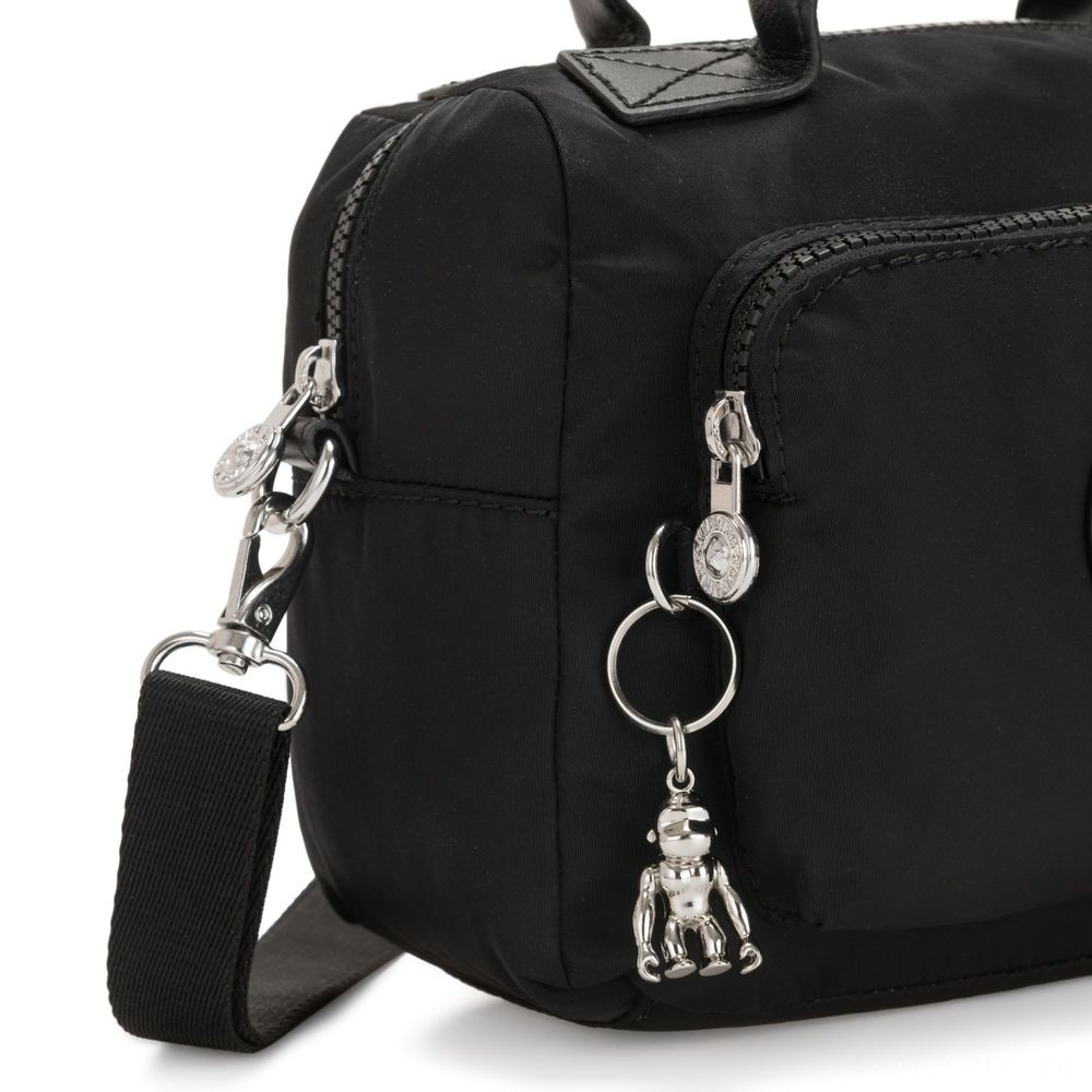 Kipling AZRA Crossbody Mini Bag With Handles and Adjustable Shoulder band Universe African-american.