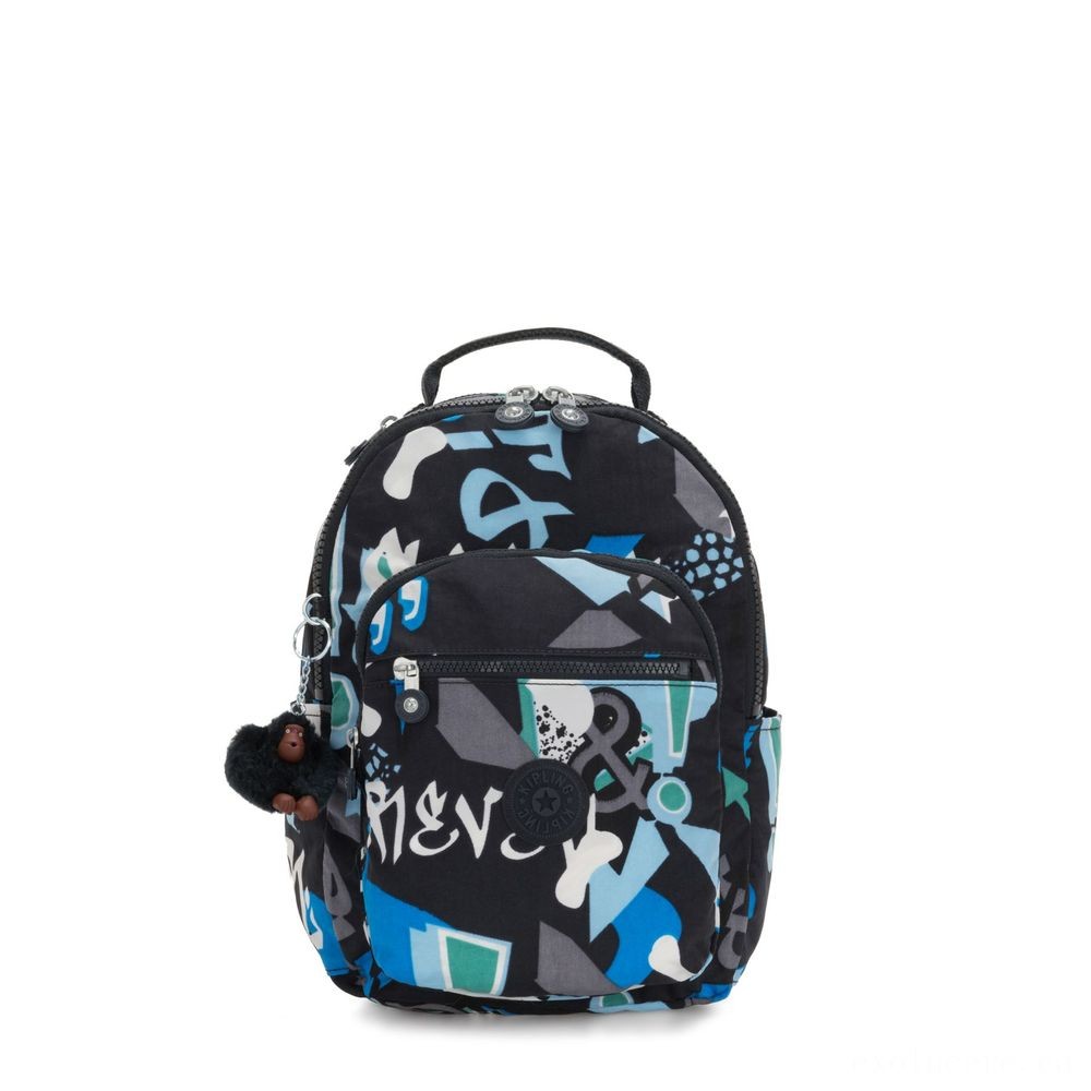 Clearance - Kipling SEOUL S Little backpack with tablet protection Epic Boys. - Fire Sale Fiesta:£40