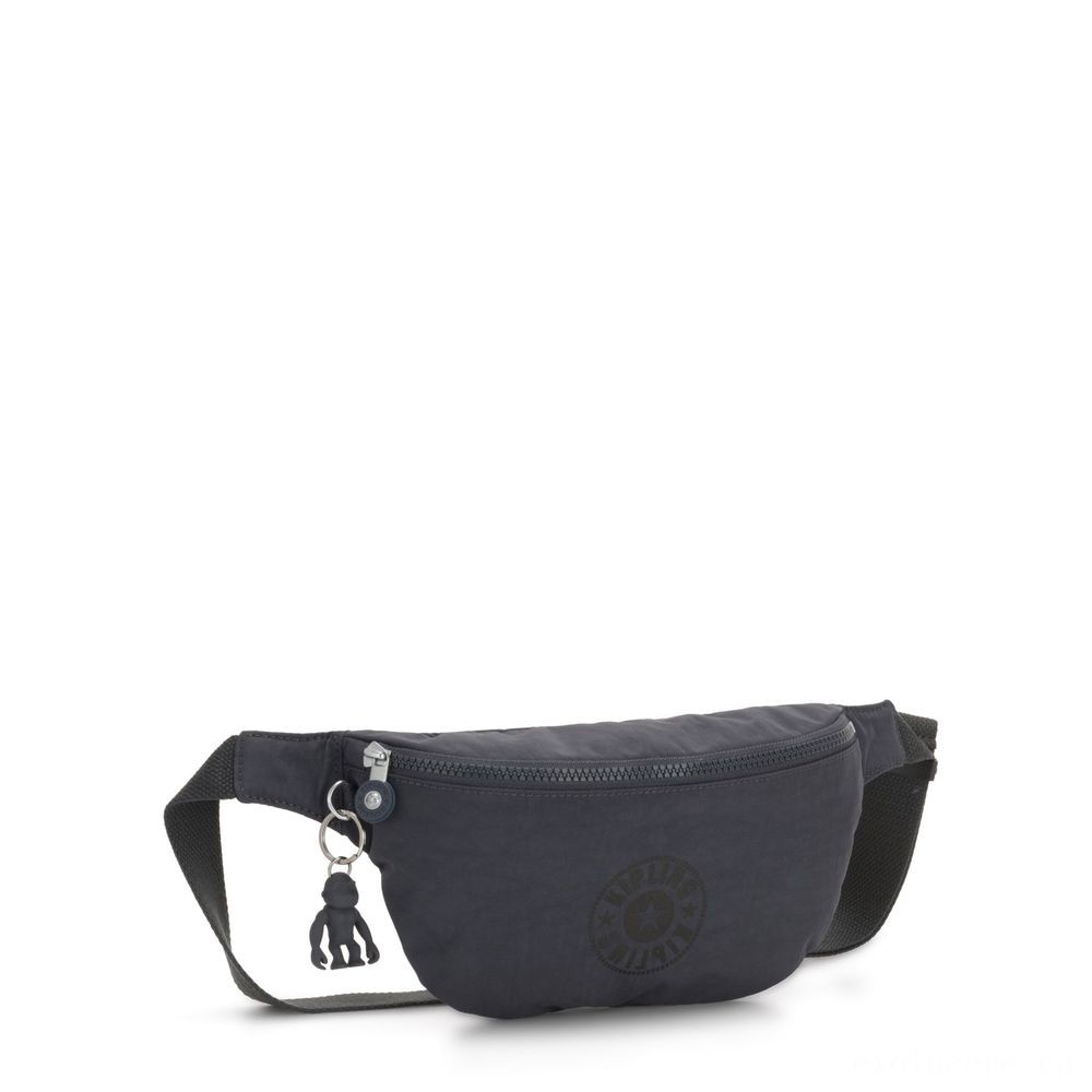 Two for One Sale - Kipling FRESH Channel Bumbag Evening Grey Nc. - Fourth of July Fire Sale:£19[labag5333co]