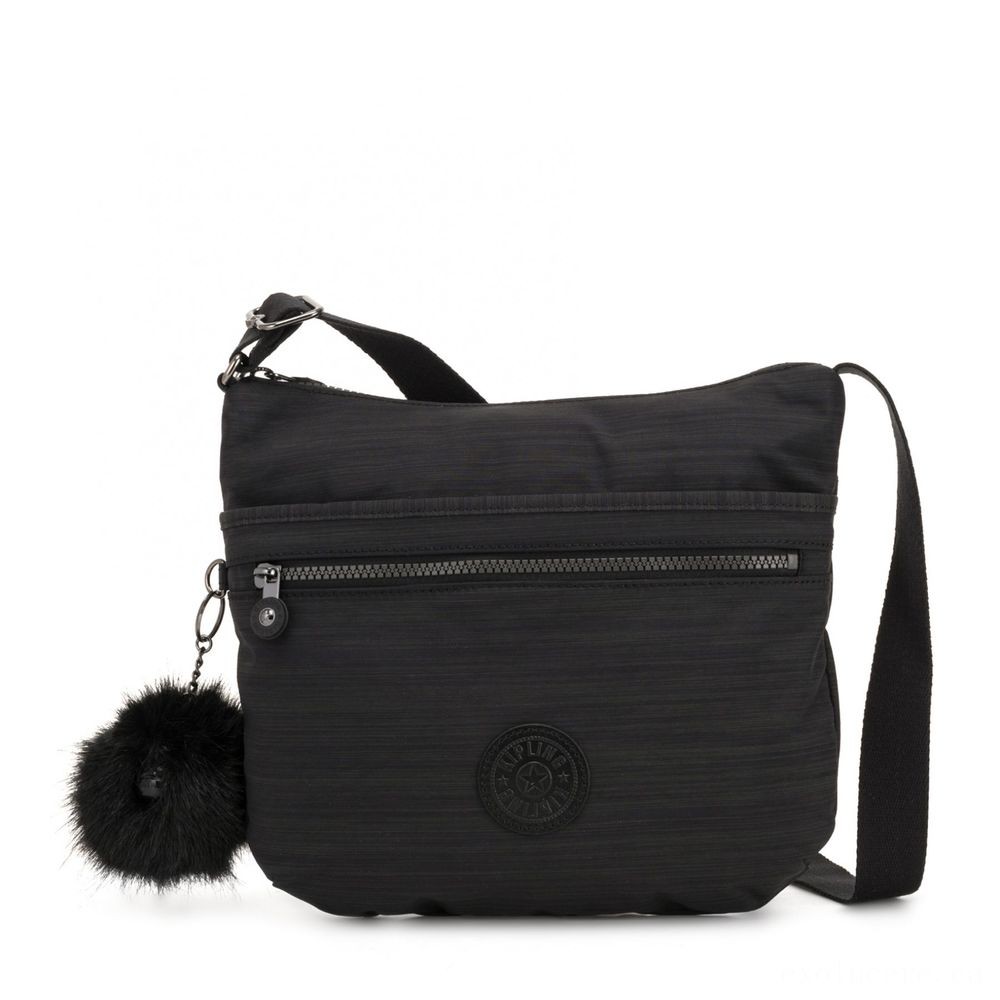 Kipling ARTO Handbag All Over Body System Correct Dazz Black.