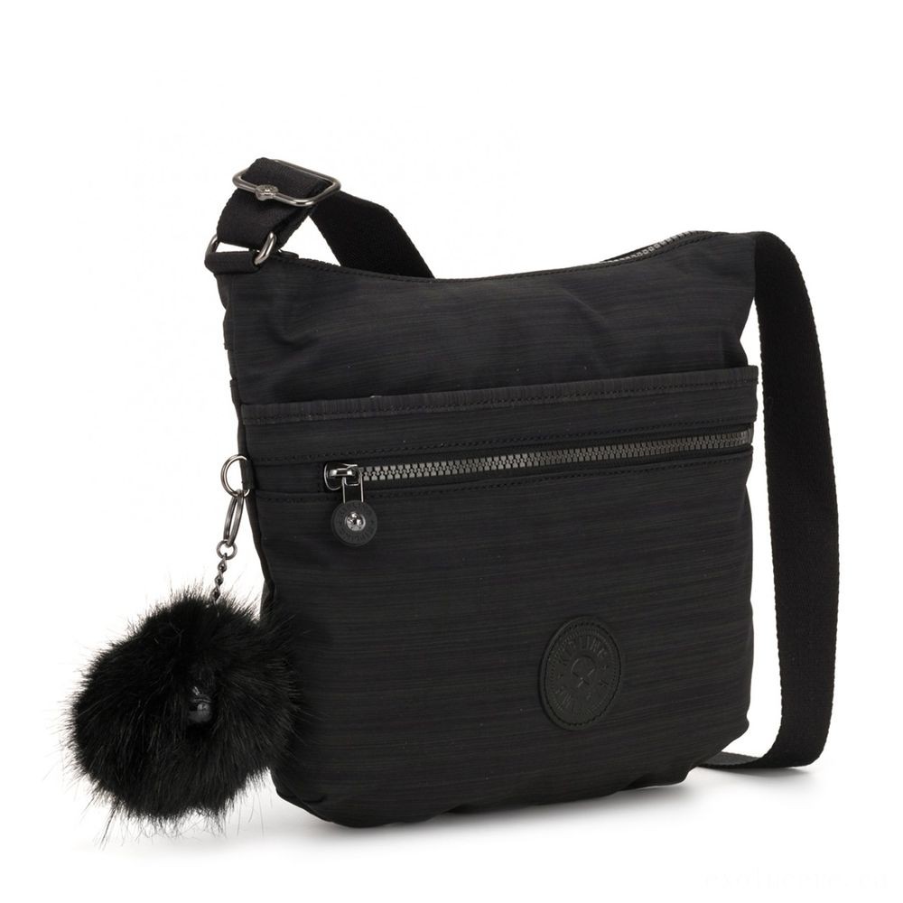 Kipling ARTO Handbag Around Body True Dazz Black.