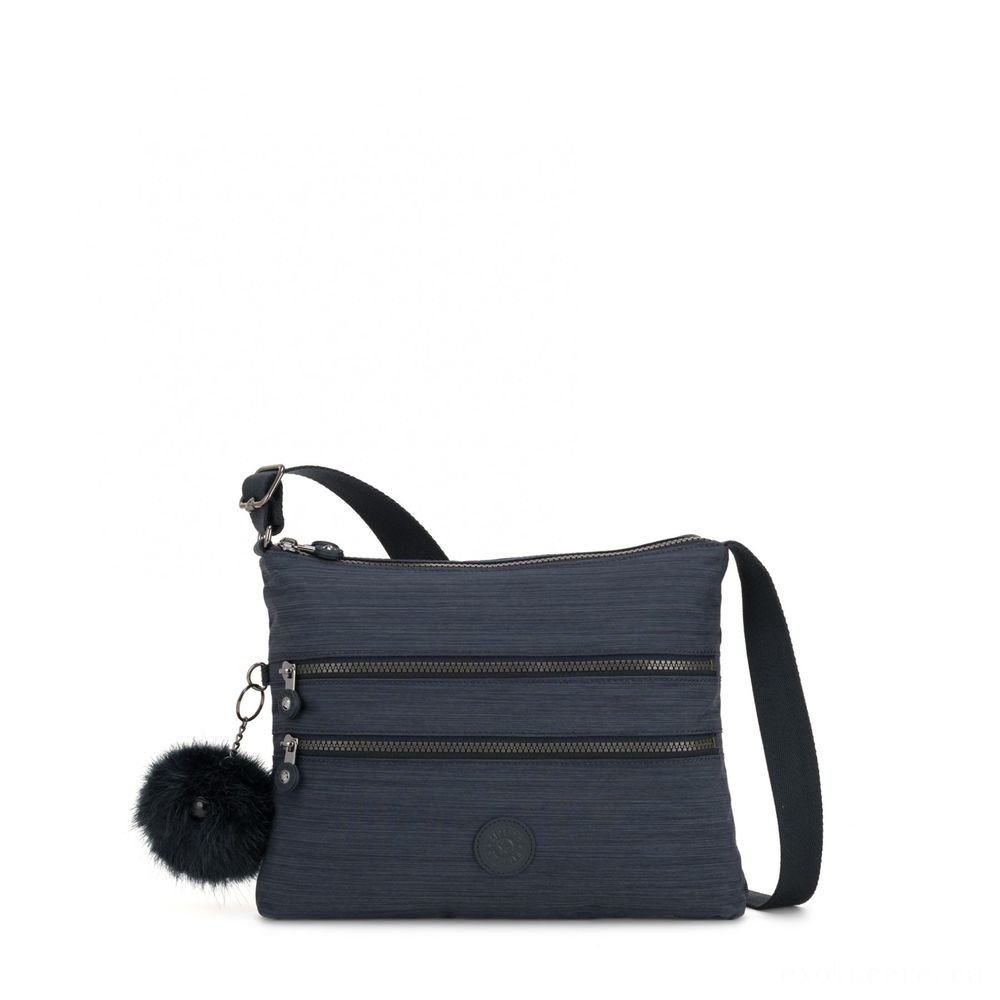 February Love Sale - Kipling ALVAR Tool Handbag Around Physical Body Correct Dazz Navy. - Web Warehouse Clearance Carnival:£38[cobag5349li]