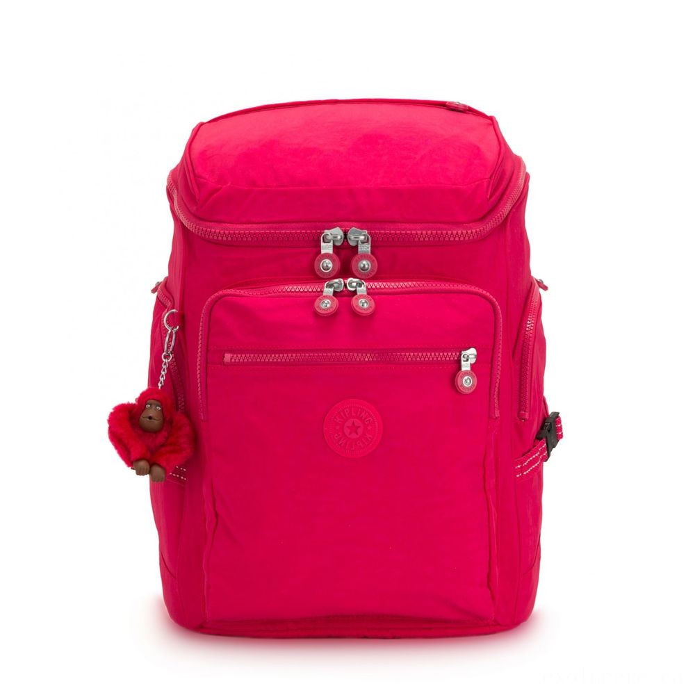 Last-Minute Gift Sale - Kipling UPGRADE Huge Backpack Accurate Pink. - Friends and Family Sale-A-Thon:£63[libag5354nk]