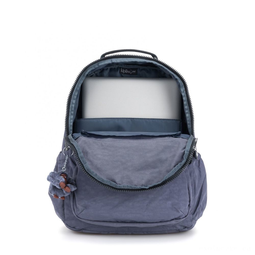 Kipling SEOUL GO Sizable Bag with Laptop Computer Defense Correct Jeans.