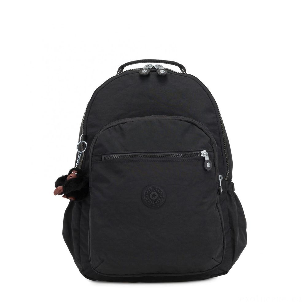 Curbside Pickup Sale - Kipling SEOUL GO Large Knapsack along with Laptop Pc Security Accurate Black. - Mania:£51[labag5358ma]