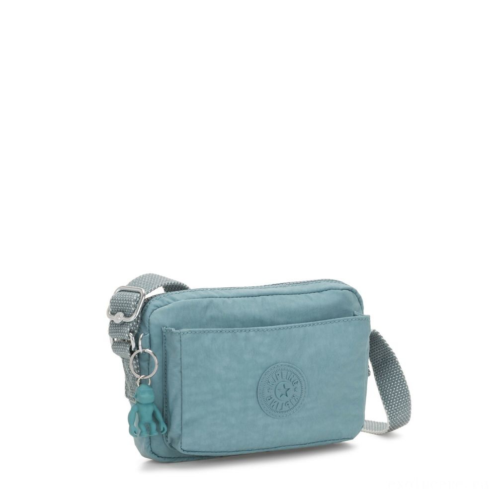 Veterans Day Sale - Kipling ABANU Mini Crossbody Bag along with Modifiable Shoulder Strap Water Frost. - Reduced:£16