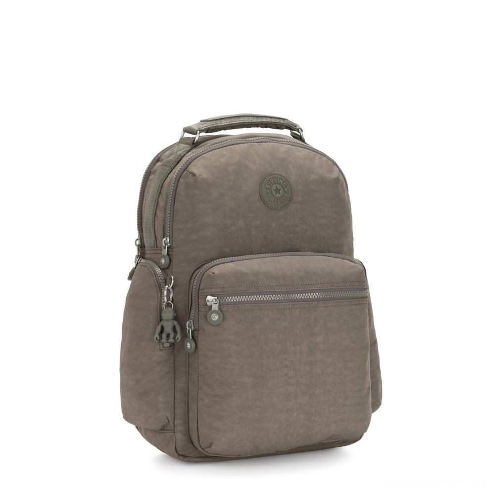 Kipling OSHO Huge backpack along with organsiational wallets Seagrass.