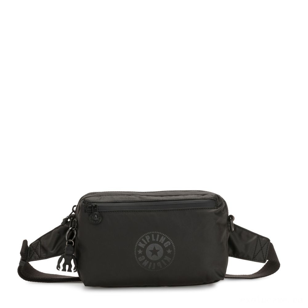 Discount - Kipling HALIMA Small 2-in-1 Waistbag and also Crossbody Raw Afro-american. - End-of-Season Shindig:£36