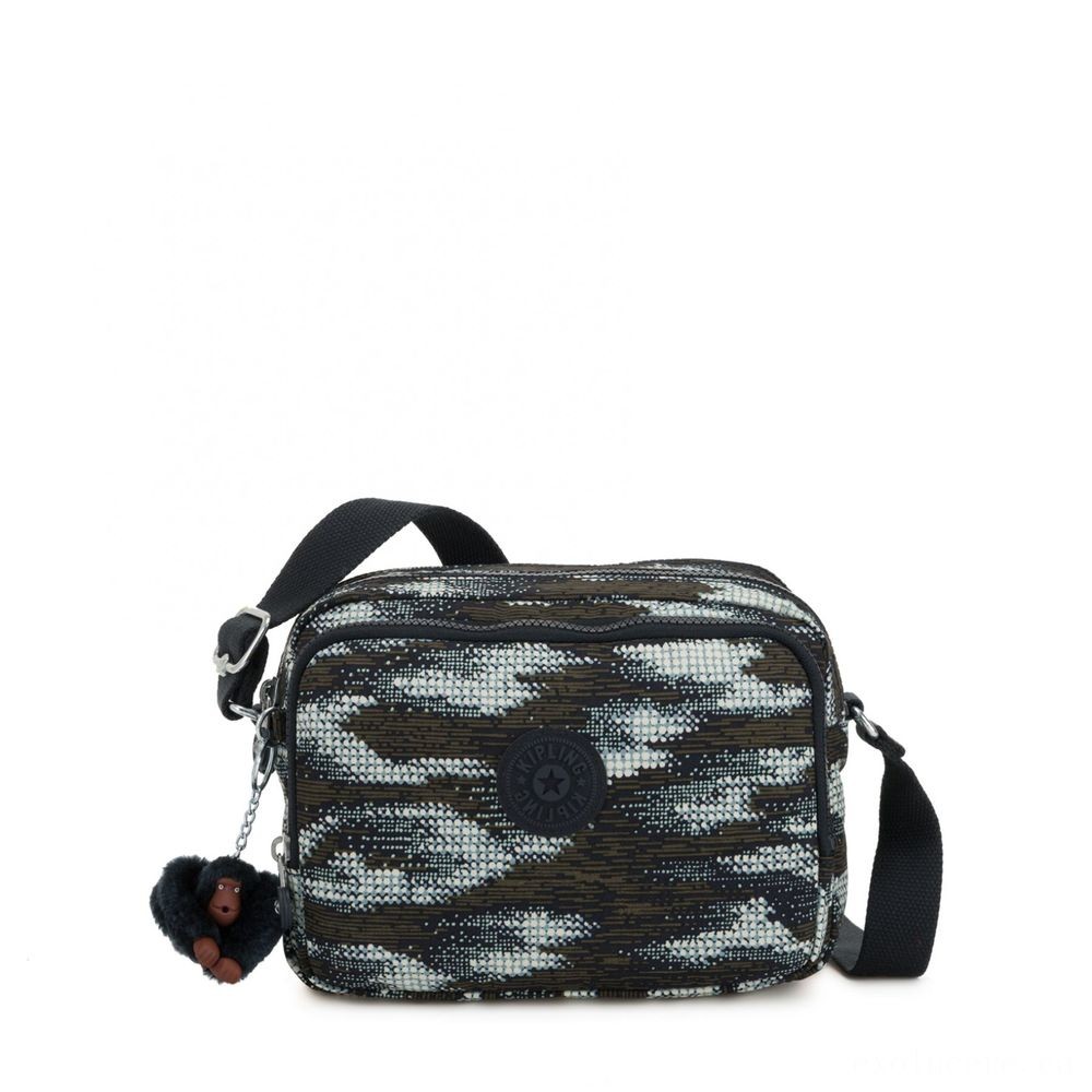 E-commerce Sale - Kipling SILEN Small Throughout Body System Shoulder Bag Dynamic Dots. - Blowout:£19