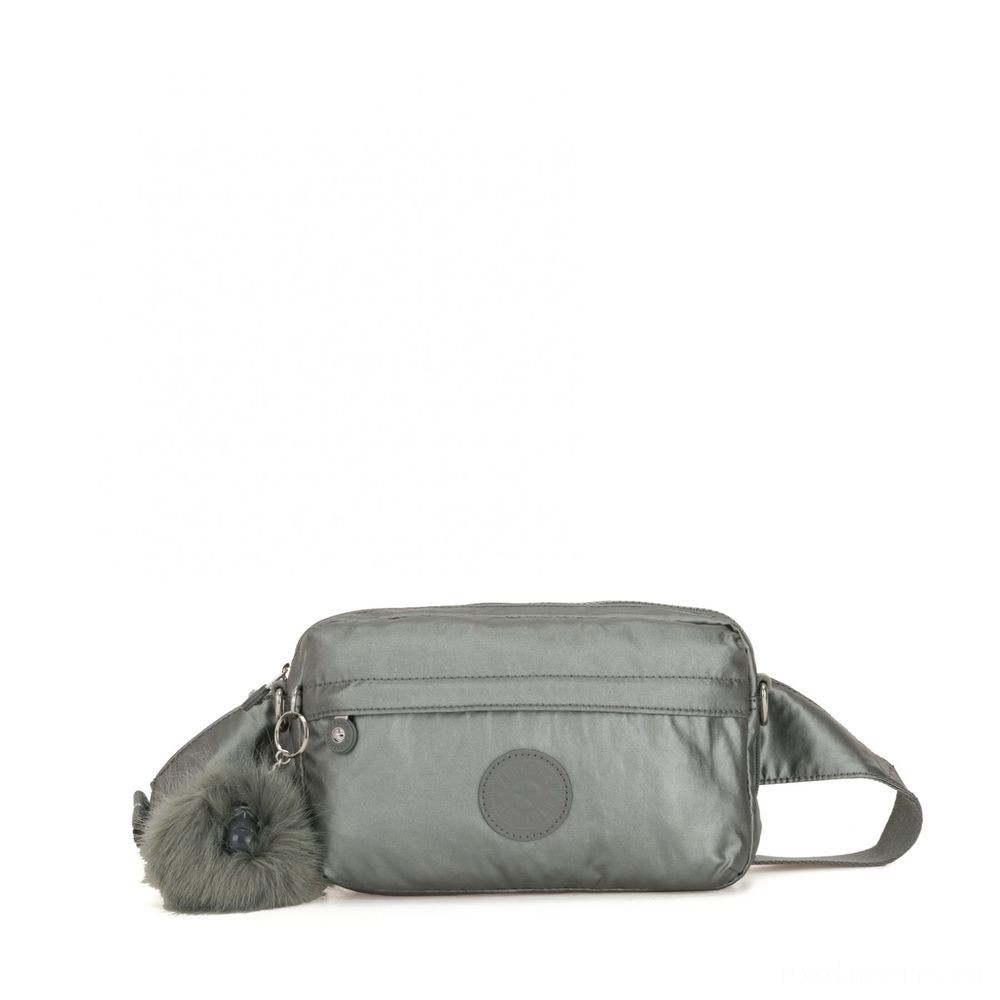 Free Gift with Purchase - Kipling HALIMA Small 2-in-1 Waistbag and also Crossbody Metallic Stony. - Mother's Day Mixer:£19[chbag5401ar]