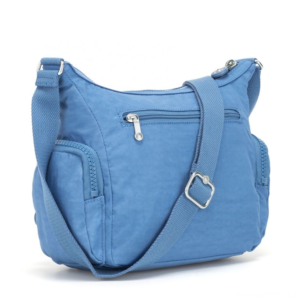 Mega Sale - Kipling GABBIE S Crossbody Bag along with Phone Compartment Dynamic Blue. - Doorbuster Derby:£22