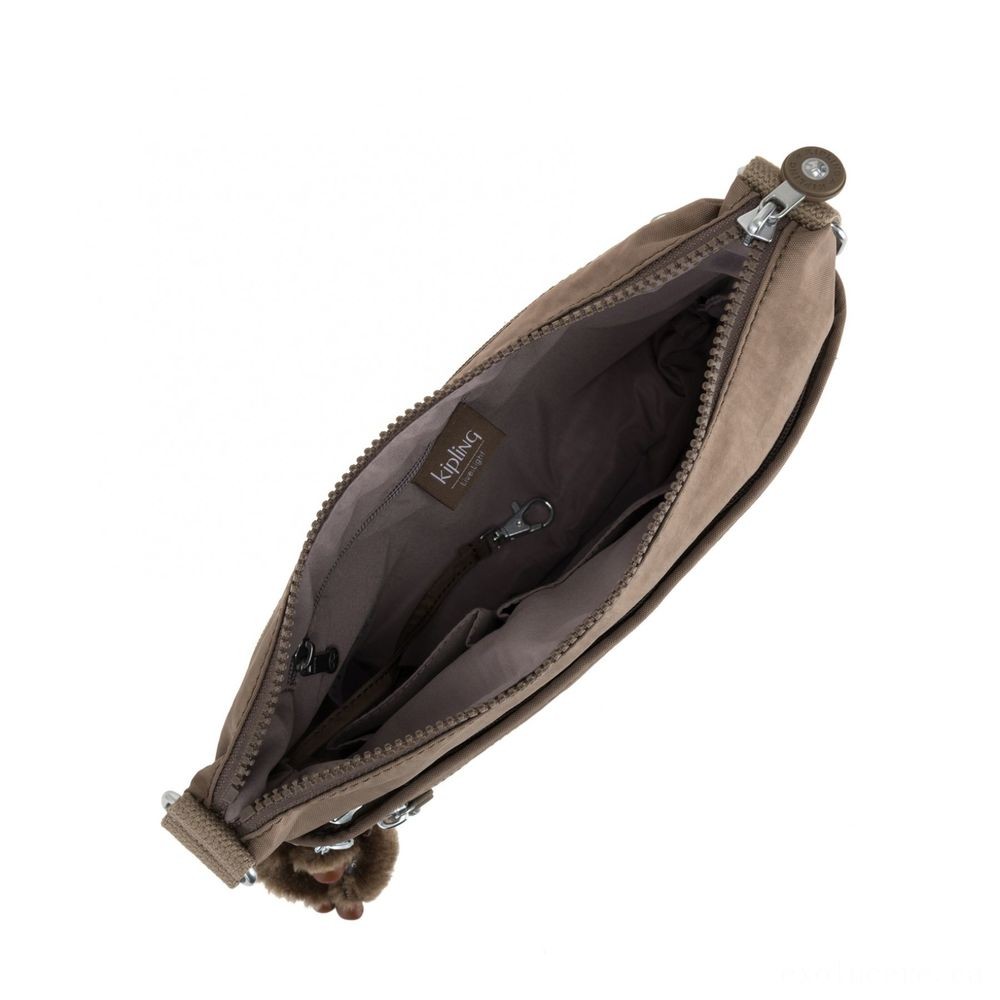 End of Season Sale - Kipling ARTO Handbag Around Body Real Light Tan. - Deal:£36