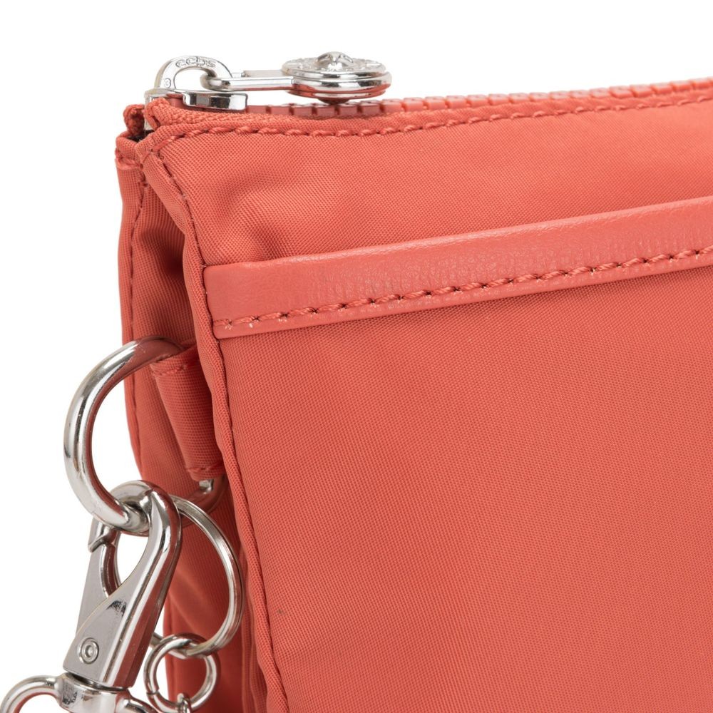 Cyber Week Sale - Kipling RIRI Small Cross-Body Bag Soft Orange. - Bonanza:£29[nebag5437ca]