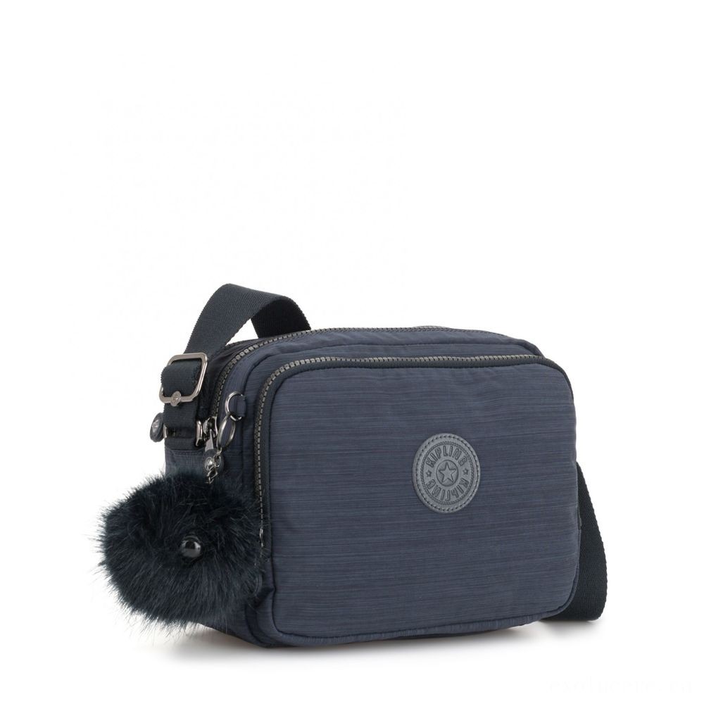 Kipling SILEN Small Around Physical Body Shoulder Bag Real Dazz Naval Force.
