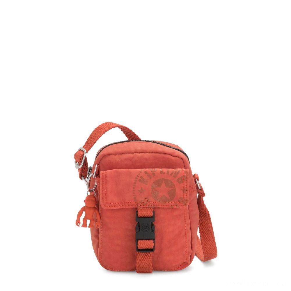 Three for the Price of Two - Kipling TEDDY Small Crossbody Bag Hearty Orange. - Surprise Savings Saturday:£24